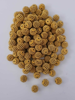 Pérola Craquelada com furo 12mm - 10unid - Personaliz Com Amor