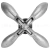 ANCLA PLEGABLE 2,5KG GALVANIZADA - Náutica San Isidro