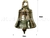 CAMPANA DE BRONCE PARA COLGAR N3 70MM - Náutica San Isidro