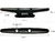 CORNAMUSA ALUMINIO 95MM NEGRA - comprar online