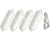 DEFENSAS EASTERNER CHICAS BLANCAS 37X12CM KIT 4U