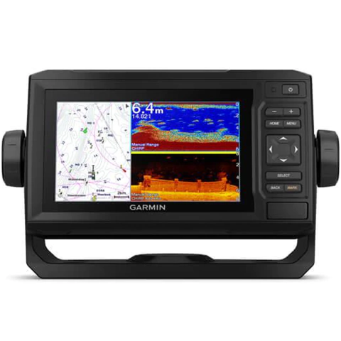 GPS PLOTTER ECOSONDA GARMIN ECHOMAP PLUS 62CV UHD