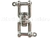 GRILLETE DOBLE GIRATORIO INOXIDABLE 8MM