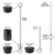 TAPON DE MASTIL LASER BASE en internet
