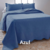 Kit Colcha De Cama Box Queen 3 Peças Dupla Face Matelassada - comprar online