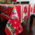Toalha de Mesa Quadrada150x150 Natal Flores Tecido Oxford 100% Poliester na internet