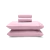 Jogo de Lençol Casal Sonata Microfibra Renda Naira Buettner Cor Rosa - comprar online