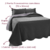 Kit Colcha De Cama Box Queen 3 Peças Dupla Face Matelassada