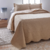 Kit Colcha De Cama Box Queen 3 Peças Dupla Face Matelassada
