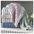 Toalha de Rosto Leve Macia Ondulada Jacquard Azul Wave Corttex - CadaCoisas