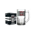 Kit Toalha + Caneca Vidro Cerveja Chopp 340 ml Corinthians Oficial Licenciado