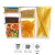 Conjunto de Potes Herméticos Porta Mantimentos com Tampa Dosadora para Cozinha 6 peças 200ml a 1230ml na internet