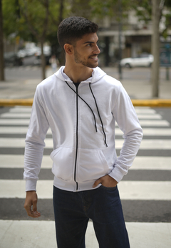 Campera Hombre Rustico Liviano Con Capucha - comprar online