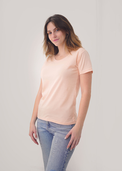 Remera Básica de Mujer Durazno - comprar online