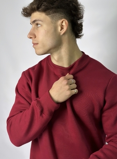 Buzo Cuello Redondo Hombre Frisa Invisible Premium 2da Calidad - ABALAK