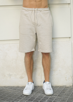 Bermuda De Hombre Rustica Premium Beige - comprar online