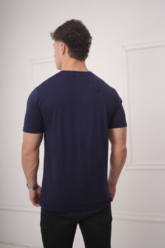 Remera Básica Azul Marino - tienda online