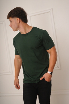 Remera Básica Verde Ingles - comprar online