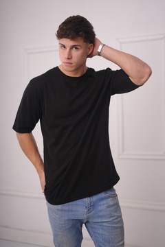 Remera Oversize Negra - comprar online