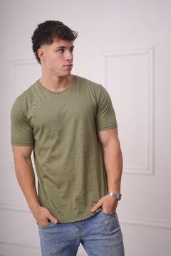 Remera Básica Verde Militar