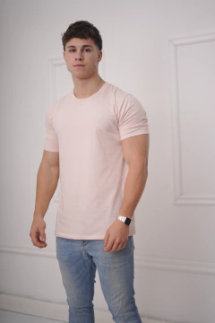 Remera Básica Rosa Dior - comprar online