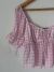 Top FOREVER 21 vichy, talle S/M en internet