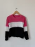 Sweater rayado, talle S en internet