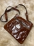 Cartera Charolada Chocolate