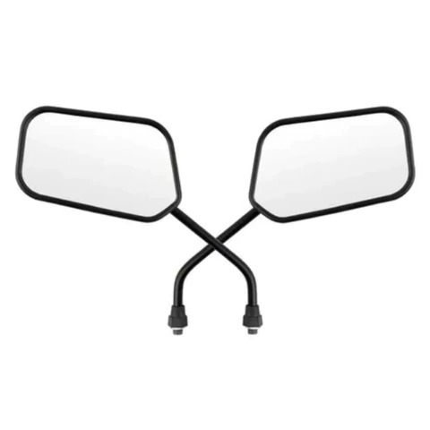 Espelho Retrovisor CG Titan 150 125 Lente Convexa Par