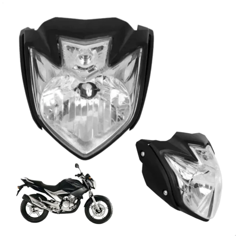 Farol Completo Yamaha YS Fazer 250 2011 à 2015 Preto