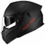 Capacete Race Tech Signal 166 Monocolor Matt Black