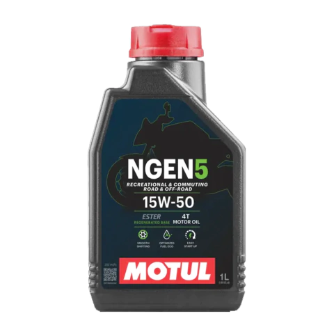 Óleo Lubrificante Motul Motor de Moto 15w50 4T Ngen 5 1L