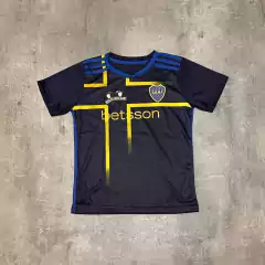 Camiseta Boca Betsson azul oscura niño