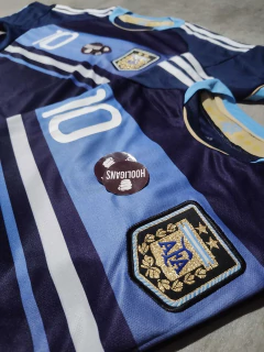 Camiseta AFA 2011 Messi suplente azul retro