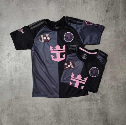 Camiseta Inter de Miami negra Messi 2026 niño