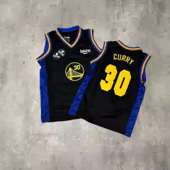 Musculosa NBA Golden State negra Curry niño Warriors