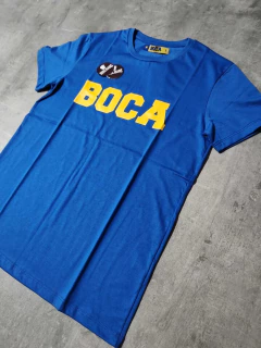 Remera Boca basica azul clara oficial - comprar online