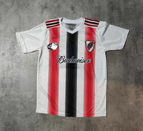 Camiseta River Budweiser Gallardo tricolor retro