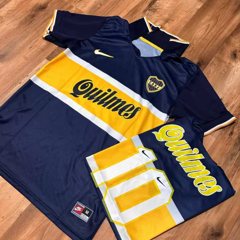 Camiseta Boca Quilmes 1997 titular retro