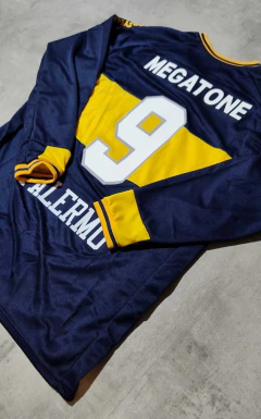 Imagen de Camiseta Boca Megatone titular manga larga Palermo retro