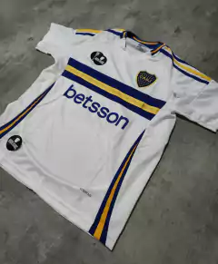 Camiseta Boca Betsson suplente 2025 blanca en internet
