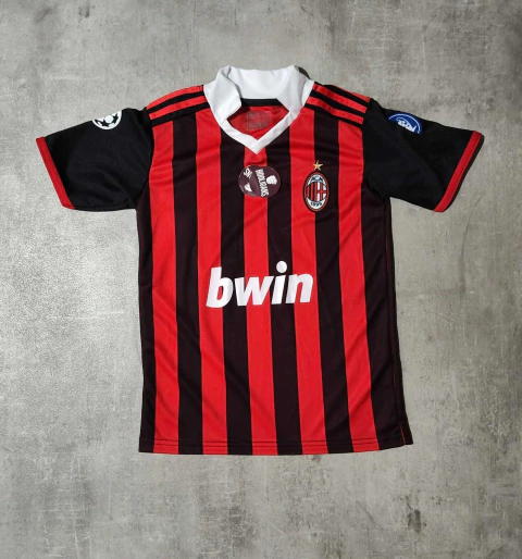 Camiseta Milan titular Bwin retro Kaka niño