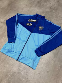 Campera Boca celeste mangas azules en internet