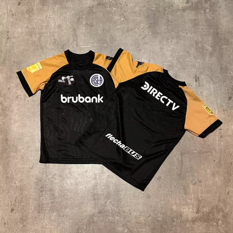 Camiseta San Lorenzo suplente Niño negra