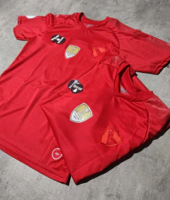 Camiseta Independiente retro 2017 roja Domingo - Hooligans Bahía