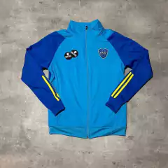 Campera Boca celeste mangas azules