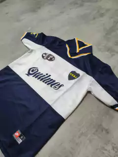 Camiseta Boca Quilmes blanca 1998 en internet