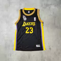 Musculosa NBA Lakers negra niño