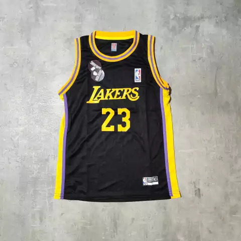 Musculosa NBA Lakers negra niño