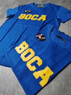 Remera Boca basica azul clara oficial en internet